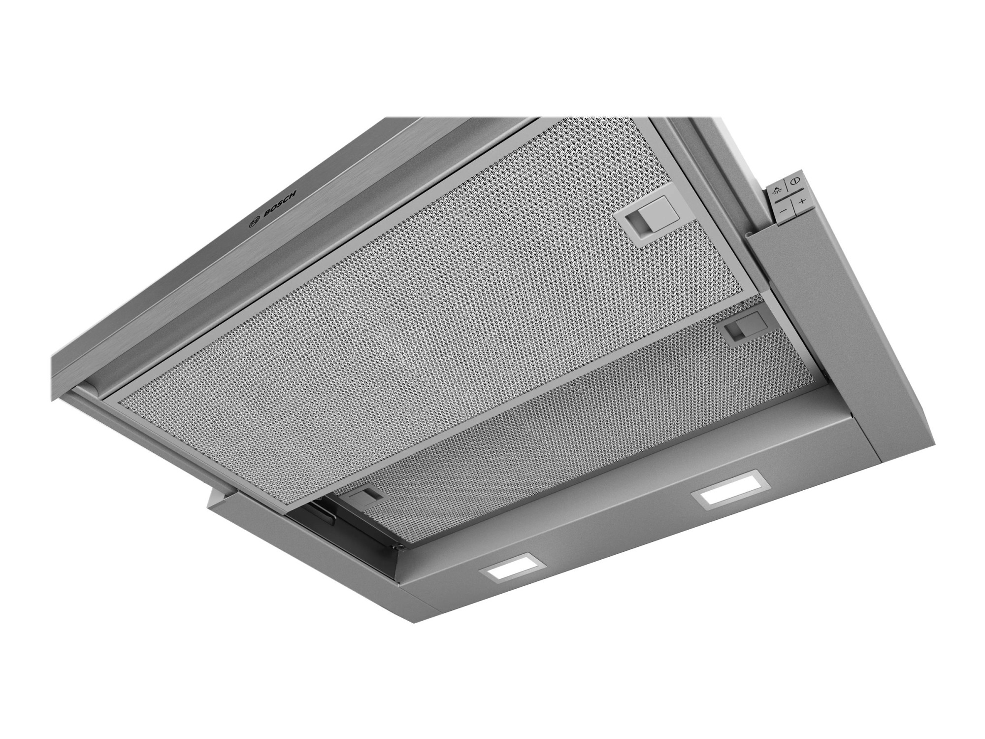 Bosch | Hood Serie 4 | DFM064A53 | Telescopic | Energy efficiency class A | Width 60 cm | 270 m³/h | Push Buttons | LED | Silver - Image 6