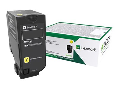 Lexmark Return Program Toner Cartridge | 75B20Y0 | Toner cartridge | Yellow - Image 3