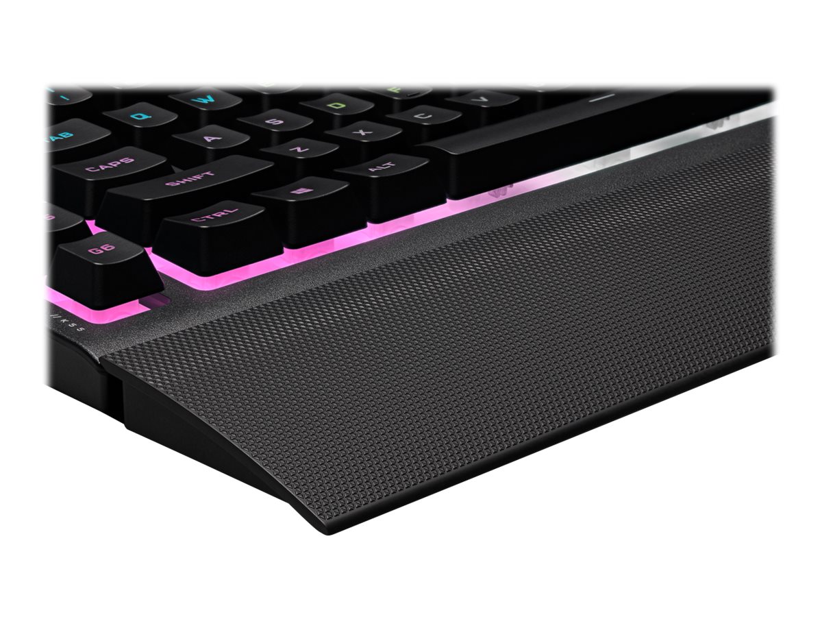 Corsair | Rubber Dome | Gaming Keyboard | K55 RGB PRO XT | Gaming keyboard | Wired | RGB LED light | US | Black - Image 14