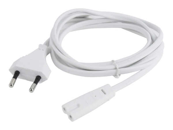 Gembird | Power cord, 1.8 m | White - Image 2