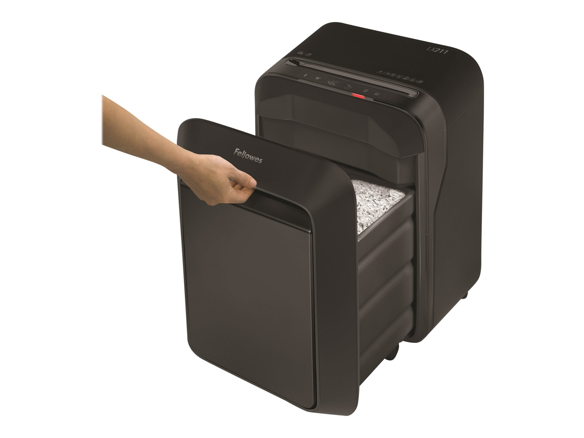 MicroShred | LX211 | Black | Paper shredding | Credit cards shredding | Traditional - Image 12