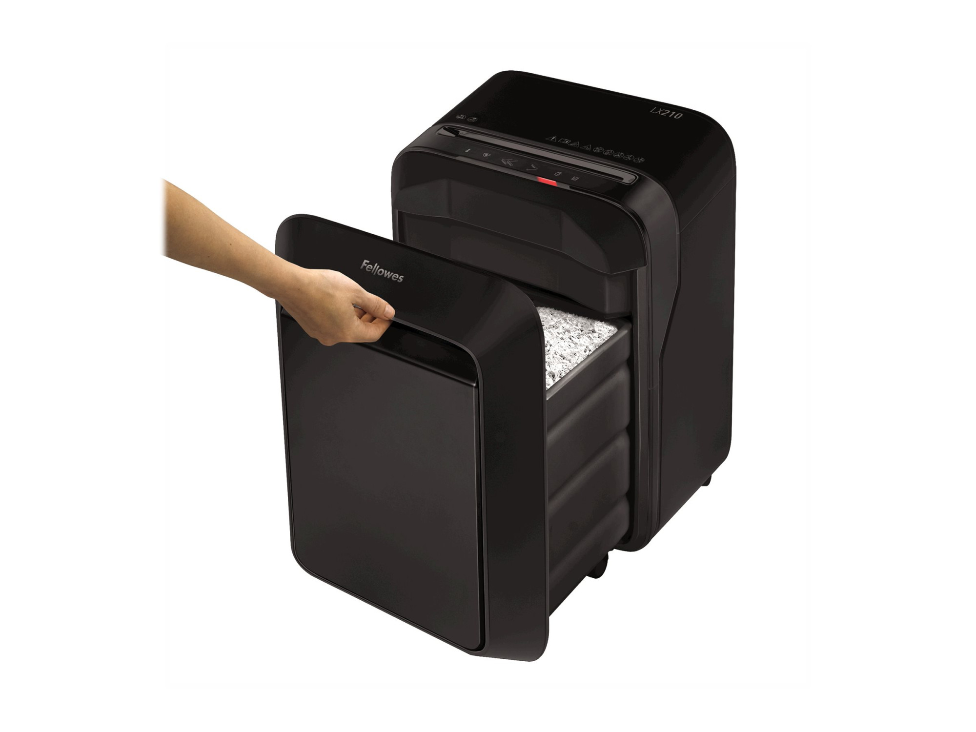Micro-Cut | LX210 | Black | Paper shredding | Credit cards shredding | Traditional - Image 13