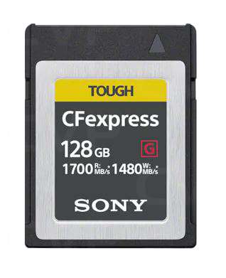 Sony CEBG128.SYM CEB-G Series CFexpress Type B Memory Card - 128GB | Sony | CEB-G Series CFexpress Type B Memory Card | CEBG128.SYM | 128 GB | CF-express