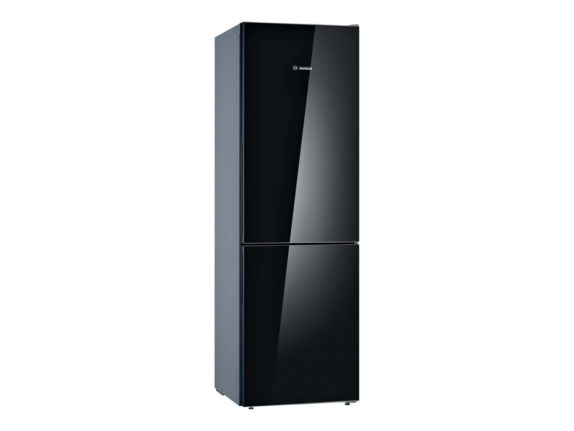 Bosch | Refrigerator | KGV36VBEAS | Energy efficiency class E | Free standing | Combi | Height 186 cm | Fridge net capacity 214 L | Freezer net capacity 94 L | 39 dB | Black - Image 2