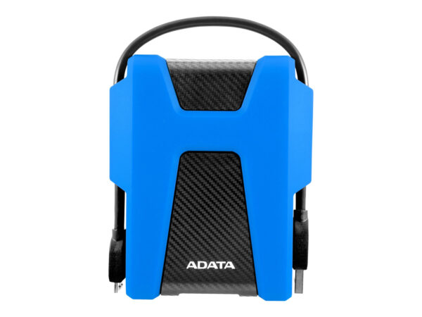 External Hard Drive | HD680 | 2000 GB | USB 3.2 Gen1 ( compatibilidade descendente com USB 2.0 ) | Black/Blue | 1.Compatibility with specific host devices may vary and could be affected by system environment. 2.Connecting via USB 2.0 requires plugging in to two USB ports for sufficient power delivery. A USB Y-cable will be needed. - Image 4
