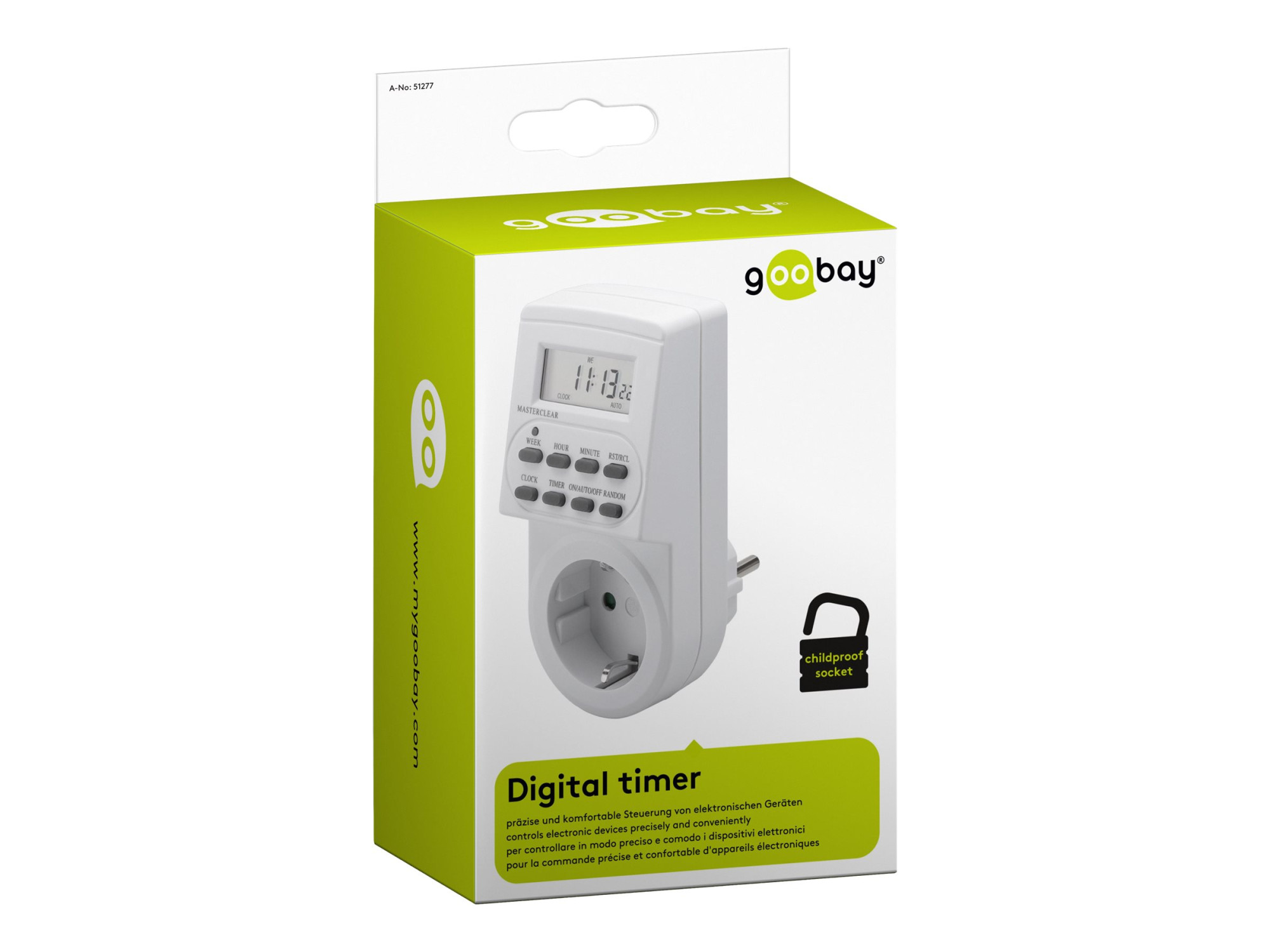 Goobay | Digital timer | 51277 - Image 4