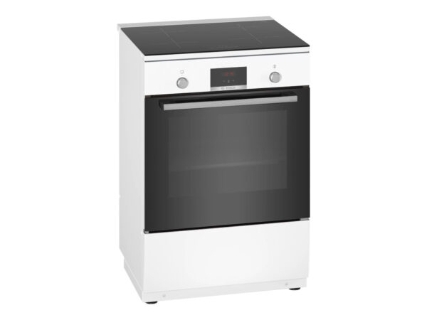 Bosch | Cooker | HLN39A020 | Hob type Induction | Oven type Electric | White | Width 60 cm | Grilling | LED | Depth 60 cm | 66 L