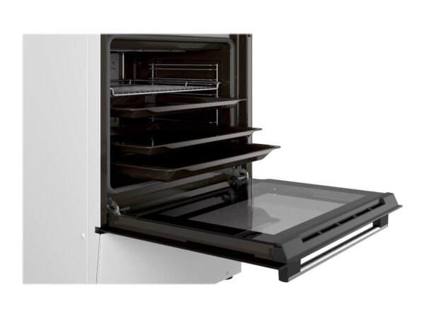 Bosch | Cooker | HLN39A020 | Hob type Induction | Oven type Electric | White | Width 60 cm | Grilling | LED | Depth 60 cm | 66 L - Image 4