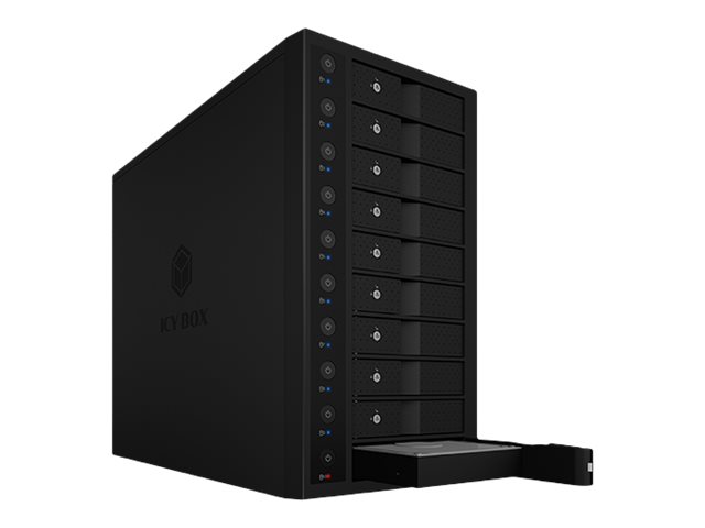 Raidsonic | Icy Box | IB-3810-C31 SINGLE enclosure for 10x HDD with USB 3.1 (Gen 2) Type-C or Type-A interface - Image 5
