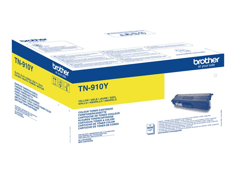 Brother TN-910Y | Toner cartridge | Yellow - Image 2