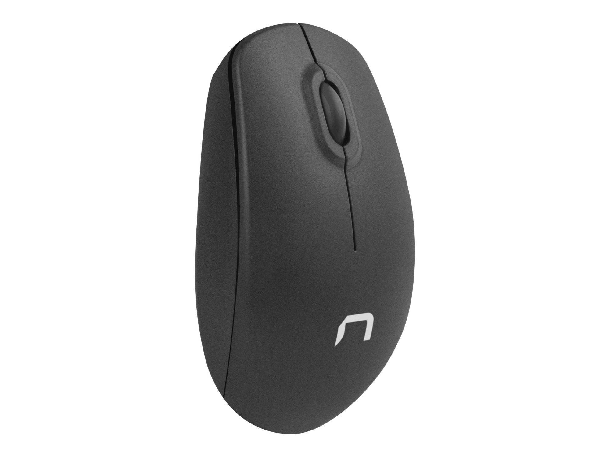 Natec Mouse, Merlin, Wireless, 1600 DPI, Optical, Black | Natec | Mouse | Optical | Wireless | Black-Grey | Merlin - Image 8