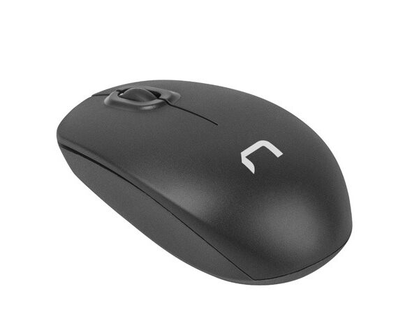 Natec Mouse, Merlin, Wireless, 1600 DPI, Optical, Black | Natec | Mouse | Optical | Wireless | Black-Grey | Merlin