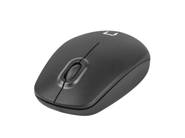 Natec Mouse, Merlin, Wireless, 1600 DPI, Optical, Black | Natec | Mouse | Optical | Wireless | Black-Grey | Merlin - Image 3