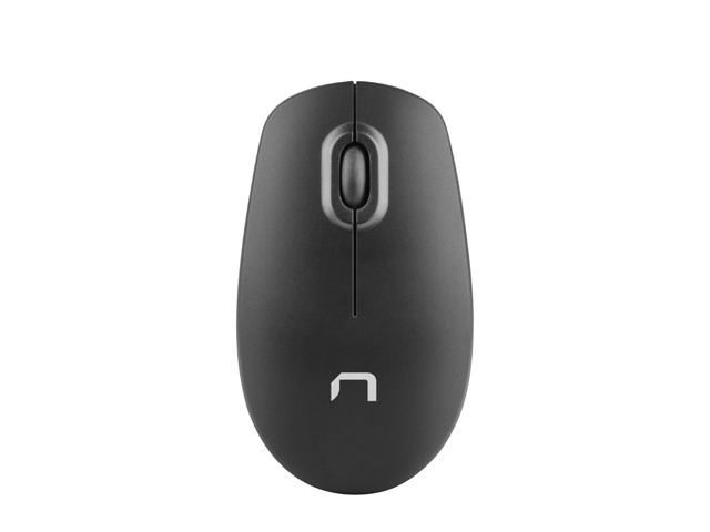 Natec Mouse, Merlin, Wireless, 1600 DPI, Optical, Black | Natec | Mouse | Optical | Wireless | Black-Grey | Merlin - Image 9