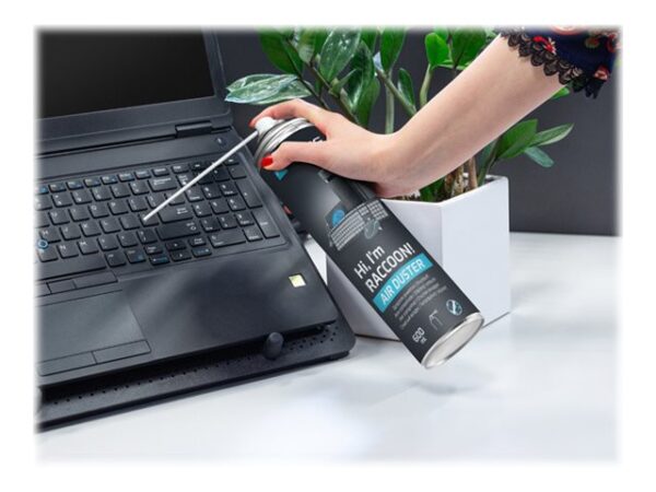 Natec Compressed Air Duster, Raccoon Air, 600 ml | Natec | NSC-1763 | Air Duster | 600 ml - Image 8