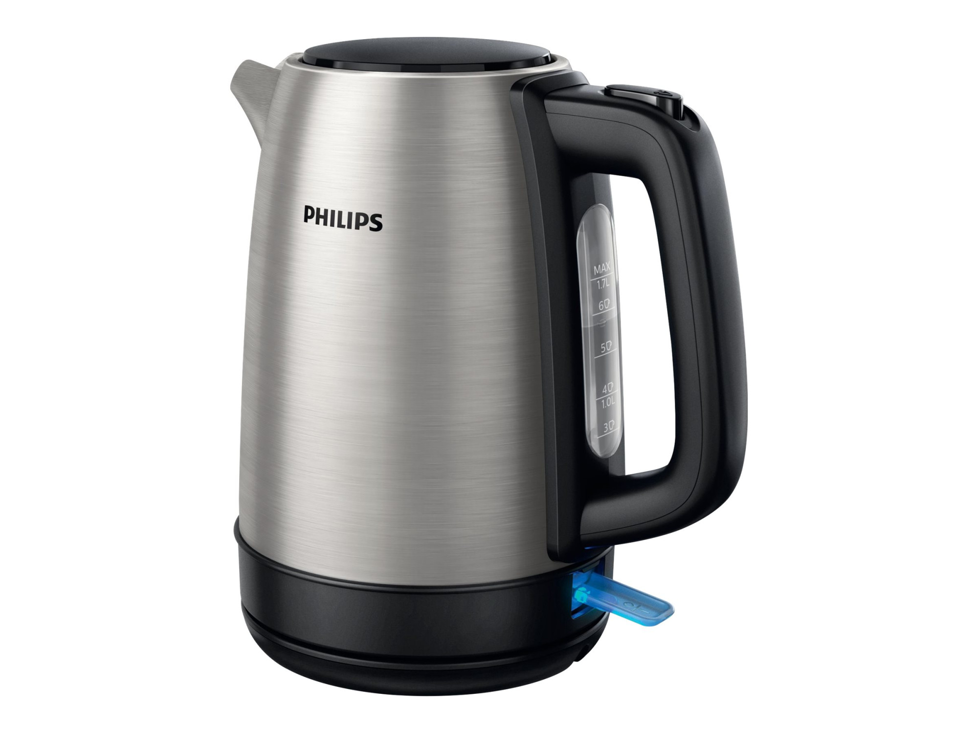 Philips | Daily Collection Kettle | HD9350/90 | Electric | 2200 W | 1.7 L | Stainless steel | 360° rotational base | Stainless steel - Image 2