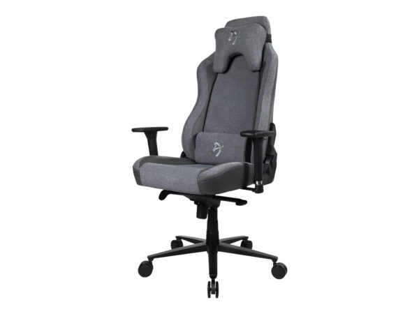 Arozzi Vernazza Vento Gaming Chair Vento Polyurethane; Soft Fabric; Metal; Aluminium | Ash