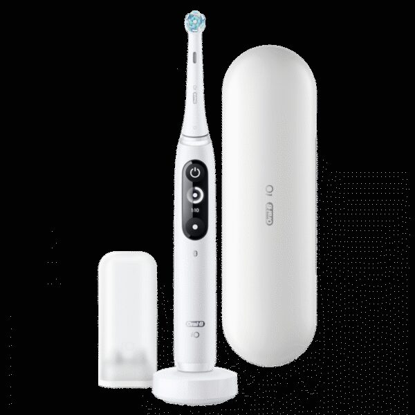 Oral-B | Electric toothbrush | iO Series 7N | Rechargeable | For adults | Number of brush heads included 1 | Number of teeth brushing modes 5 | White Alabaster
