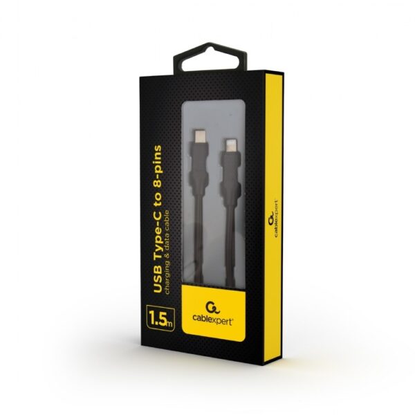 Gembird | USB Type-C to 8-pins charging & data cable | CC-USB2-CM8PM-1.5M | 8-pin | USB Type-C - Image 4