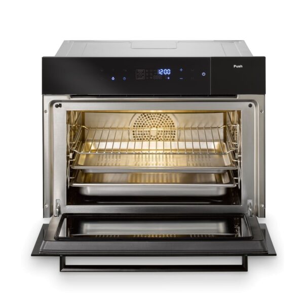 Caso | Multifunction Oven | SteamMaster E 56 | 45 L | Multifunctional | Steam | Sensor-touch | Steam function | Height 45.5 cm | Width 59.5 cm | Black - Image 4