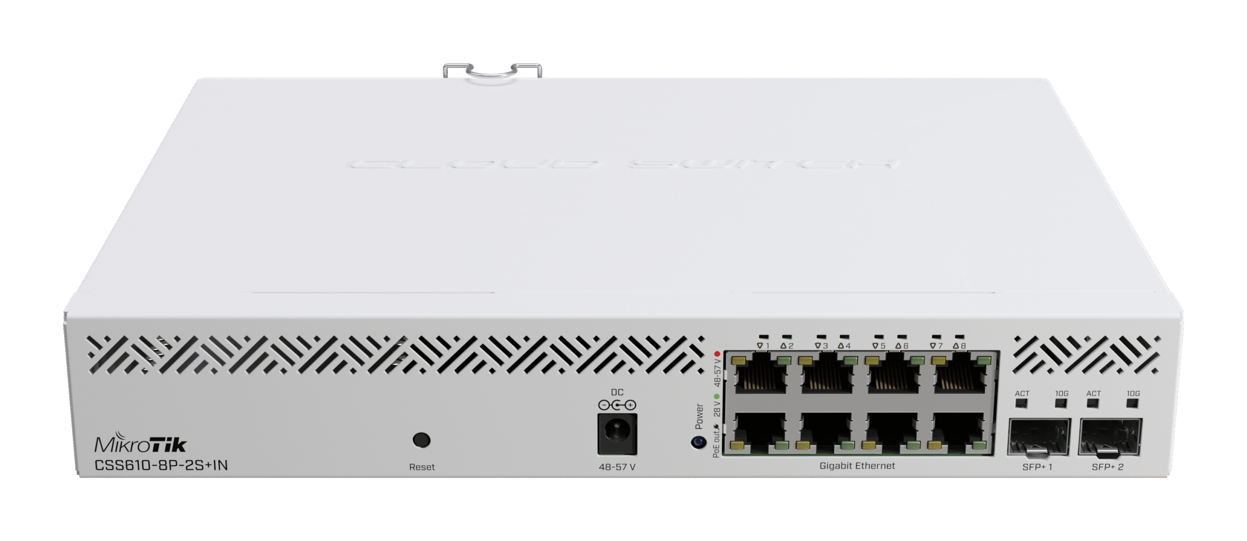 Cloud Router Switch | CSS610-8P-2S+IN | No Wi-Fi | 10/100/1000 Mbit/s | Ethernet LAN (RJ-45) ports 8 | Mesh Support No | MU-MiMO No | No mobile broadband - Image 3