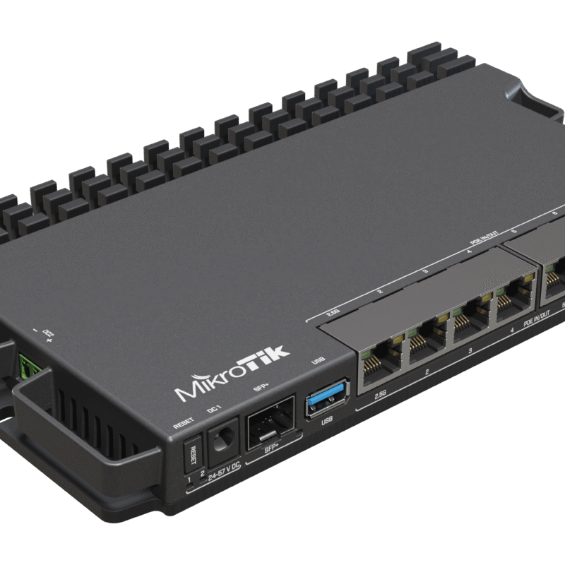 RouterBOARD | RB5009UPr+S+IN | No Wi-Fi | 10/100/1000 Mbit/s | Ethernet LAN (RJ-45) ports 7 | Mesh Support No | MU-MiMO No | No mobile broadband