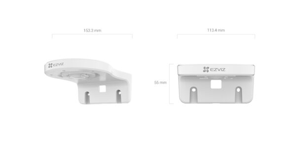 EZVIZ | CS-CMT-BRACKET-WallMount (for Ezviz Dome Pt Cameras) - Image 2