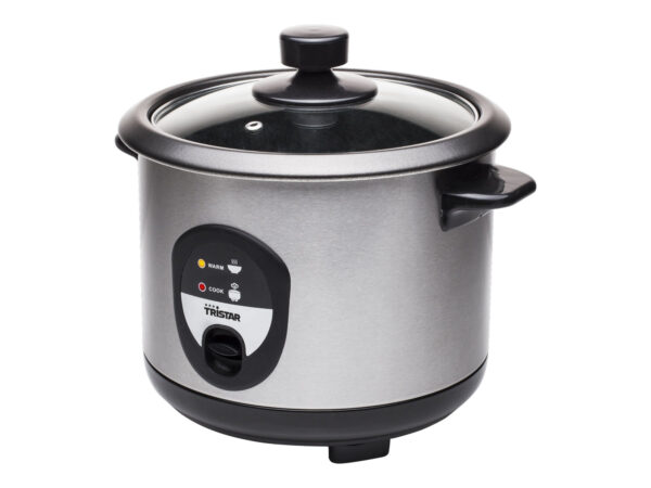 Tristar | Rice cooker | RK-6126 | 400 W | 1 L | Grey - Image 2