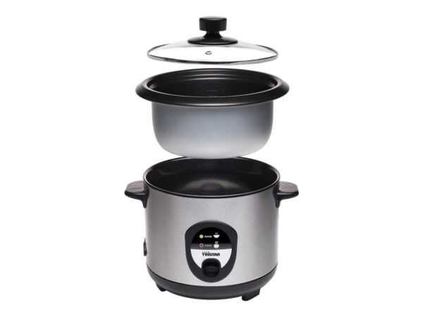 Tristar | Rice cooker | RK-6126 | 400 W | 1 L | Grey - Image 4
