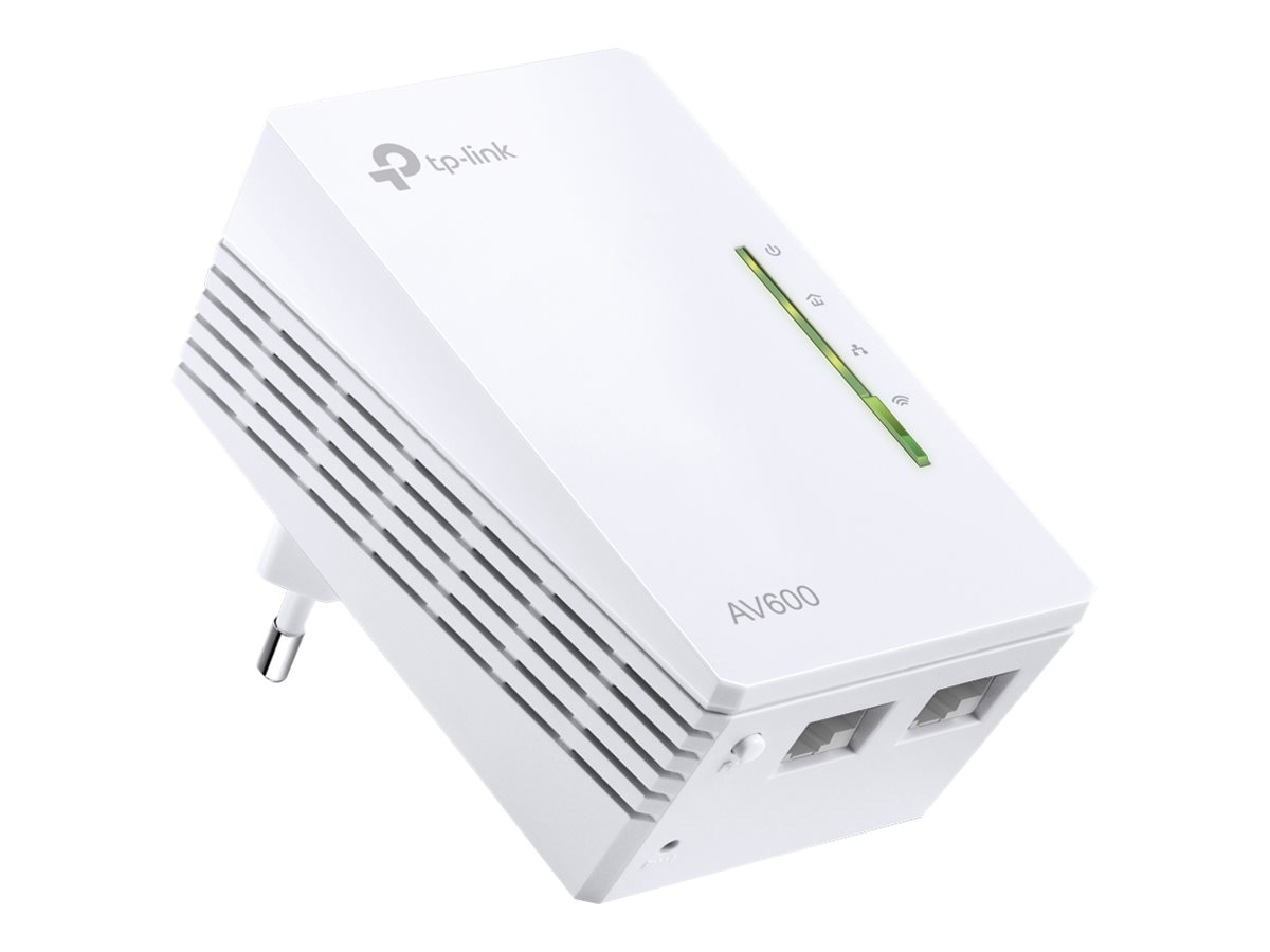 TP-LINK | AV600 Wi-Fi Powerline Extender | TL-WPA4220 | 10/100 Mbit/s | Ethernet LAN (RJ-45) ports 2 | 802.11n | Wi-Fi data rate (max) 300 Mbit/s | Data transfer rate (max) 600 Mbit/s - Image 2