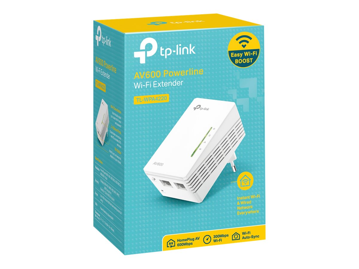 TP-LINK | AV600 Wi-Fi Powerline Extender | TL-WPA4220 | 10/100 Mbit/s | Ethernet LAN (RJ-45) ports 2 | 802.11n | Wi-Fi data rate (max) 300 Mbit/s | Data transfer rate (max) 600 Mbit/s - Image 11