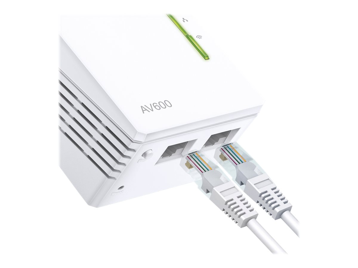 TP-LINK | AV600 Wi-Fi Powerline Extender | TL-WPA4220 | 10/100 Mbit/s | Ethernet LAN (RJ-45) ports 2 | 802.11n | Wi-Fi data rate (max) 300 Mbit/s | Data transfer rate (max) 600 Mbit/s - Image 12