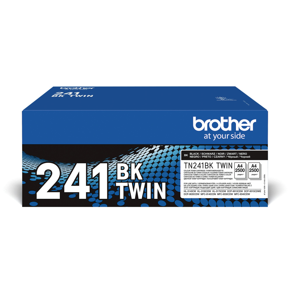 Brother TN241BK | TWIN-pack toner | Black
