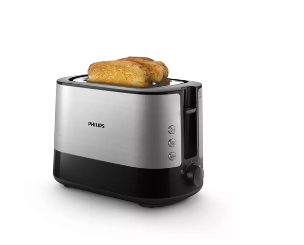 Philips | Toaster | HD2637/90 Viva Collection | Number of slots 2 | Housing material  Metal/Plastic | Black