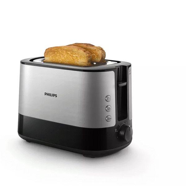 Philips | Toaster | HD2637/90 Viva Collection | Number of slots 2 | Housing material Metal/Plastic | Black