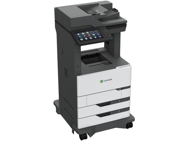 Lexmark MX822ade | Laser | Mono | Multifuctional printer | A4 | Black/ grey - Image 2