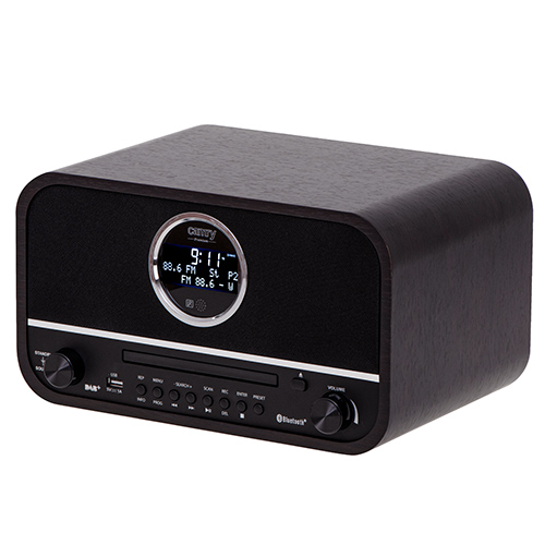 Camry | Retro Radio | CR 1182 | AUX in | Black