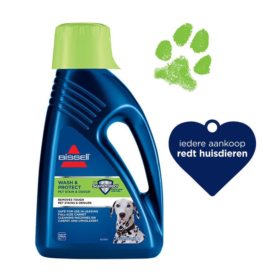 Bissell | Wash & Protect Pet Formula | 1500 ml | 1 pc(s)