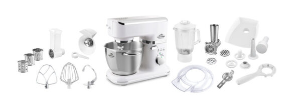 ETA | Food processor | ETA002390080 Gratussino MAXO II | 1000 W | Number of speeds 6 | Bowl capacity 4.5 L | Blender | Meat mincer | White - Image 5