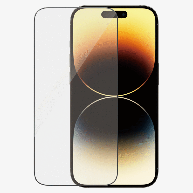 PanzerGlass | Screen protector | Apple | iPhone 14 Pro | Glass | Clear | Ultra-Wide Fit; Easy installation; Fingerprint resistant