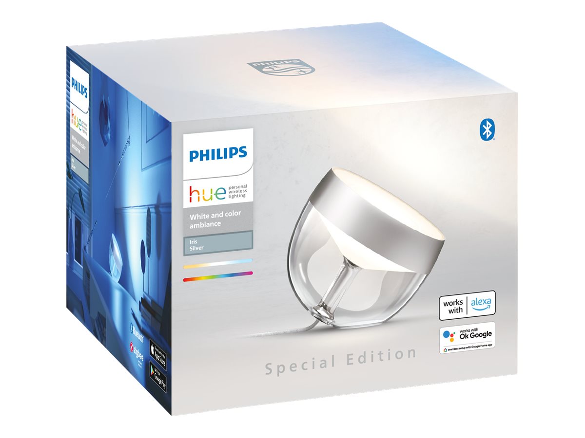 Philips Hue | Hue Iris Portable Lamp, Silver Special Edition | Silver | Portable lamp - Image 12