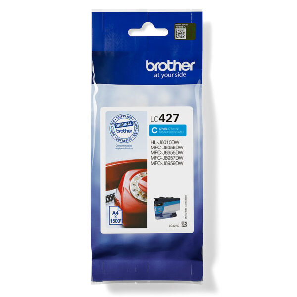 Brother LC427C | Ink Cartridge | Cyan