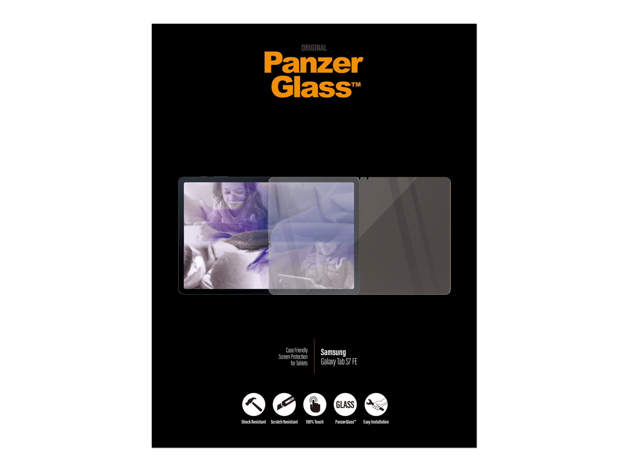 PanzerGlass | Screen protector | Galaxy Tab S7 FE/S7 FE 5G | Transparent - Image 11