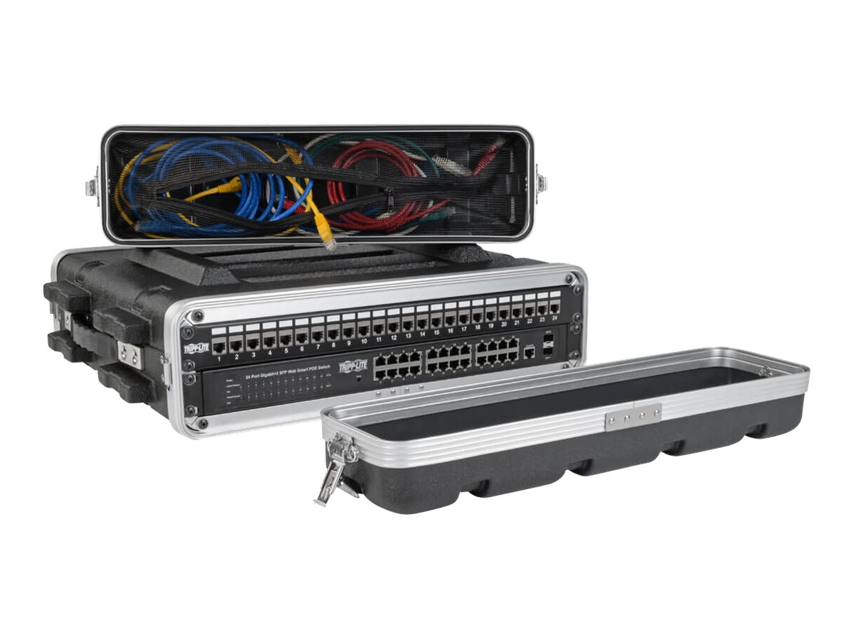 Tripp Lite | 2U ABS Server Rack Equipment Shipping Case | SRCASE2U | Black - Image 2
