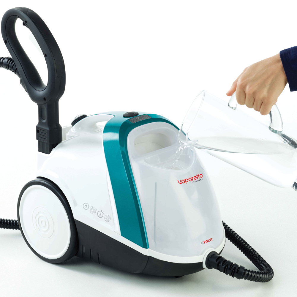 Polti | Steam cleaner | PTEU0277 Vaporetto Smart 100_T | Power 1500 W | Steam pressure 4 bar | Water tank capacity 2 L | White - Image 5