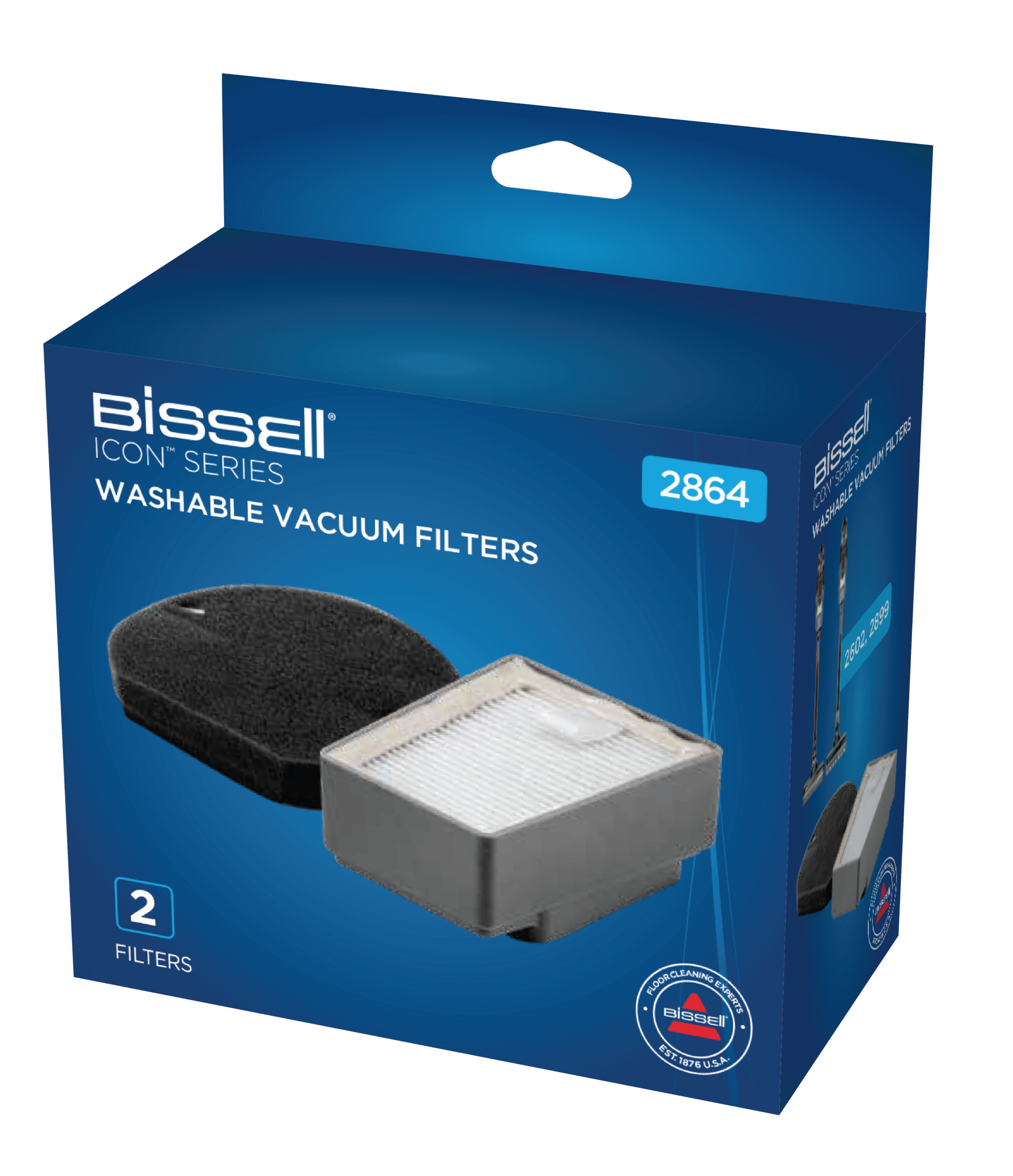 Bissell | Icon Washable Vacuum Filters | No ml | 1 pc(s)