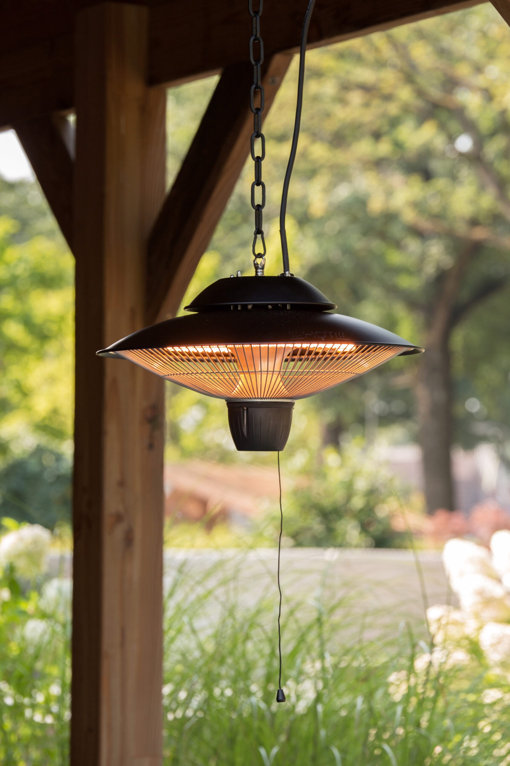 SUNRED | Heater | BAR-1500H, Barcelona Bright Hanging | Infrared | 1500 W | Black | IP24 - Image 5