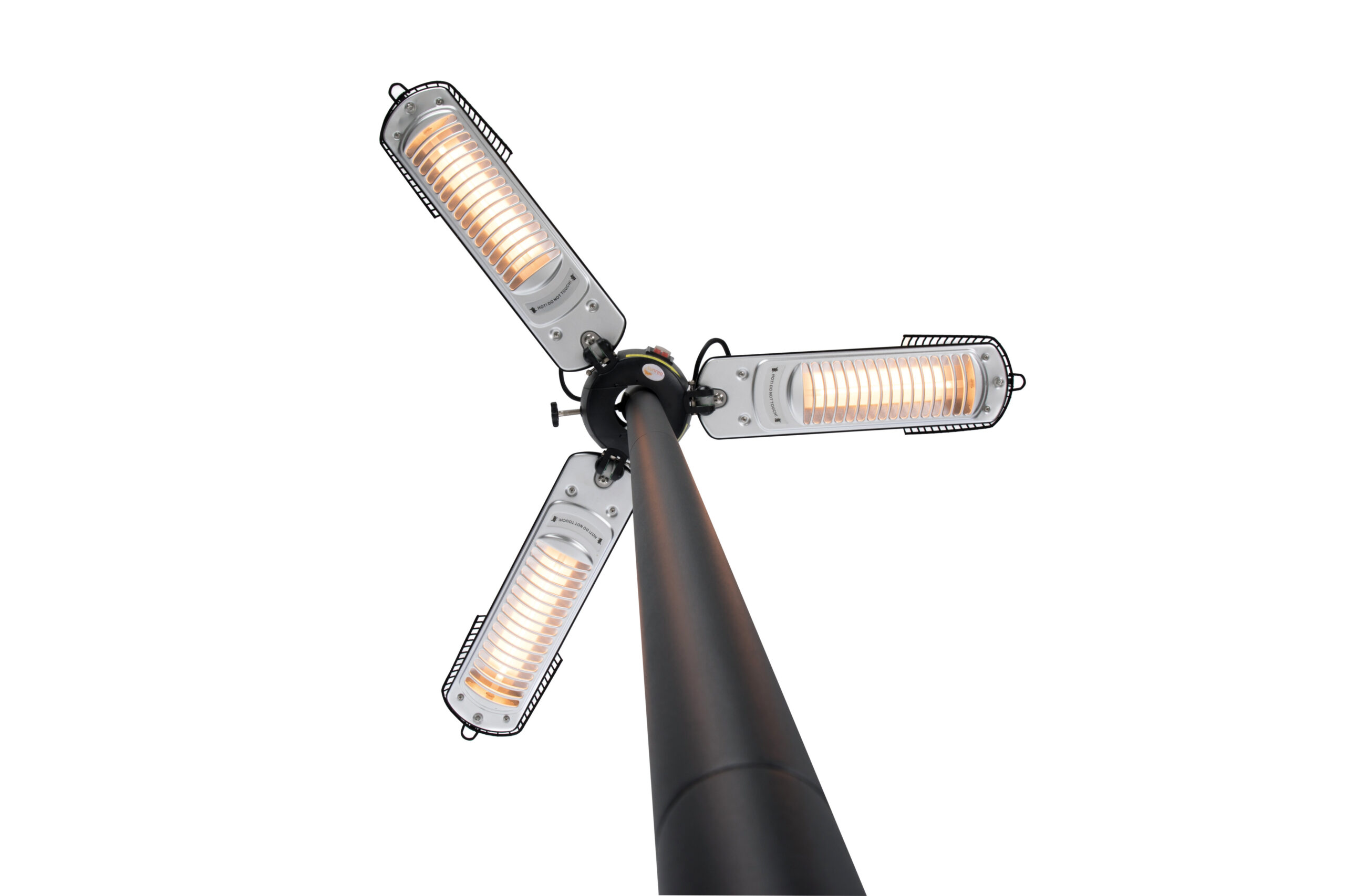 SUNRED | Heater | PH10, Bright Parasol | Infrared | 2000 W | Black/Silver | IP34 - Image 3