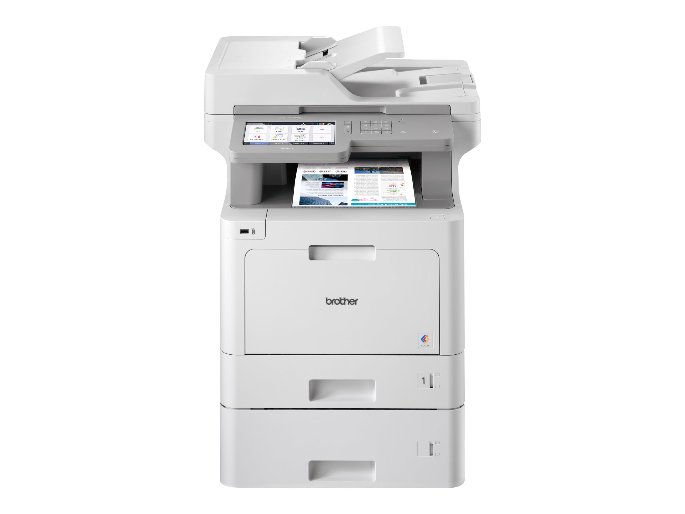 Brother MFC-L9570CDWT | Laser | Colour | Color Laser Multifunction Printer | A4 | Wi-Fi - Image 2