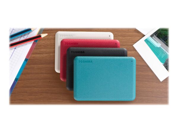 Canvio Advance | HDTCA10EG3AA | 1000 GB | 2.5 " | USB 3.2 Gen1 | Green - Image 6